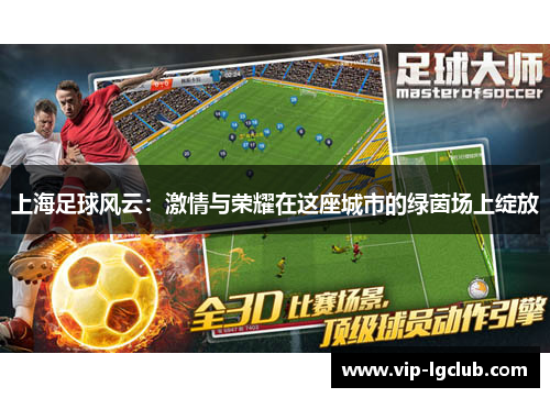 上海足球风云：激情与荣耀在这座城市的绿茵场上绽放