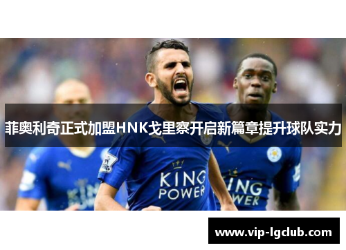 菲奥利奇正式加盟HNK戈里察开启新篇章提升球队实力