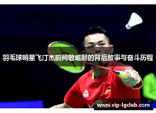 羽毛球明星飞汀杰蔚阀敏崛起的背后故事与奋斗历程